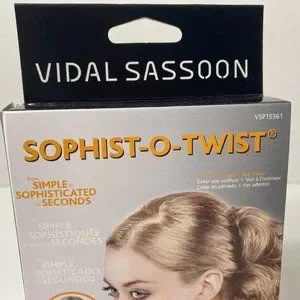 4 Sophist-O-Twist Hair Styling Bun Maker Tool Vidal Sassoon Vidal Sassoon Pro Series Sophist O Twist - Shop Hair  main image 3